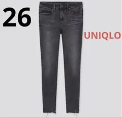 美品　ウルトラストレッチジーンズ（ダメージ・丈70cm） グレー　黒　ブラック