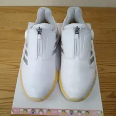 adidas ゴルフシューズ ソーラーモーションボア 22.5cm 白