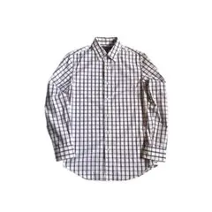 BANANA REPUBLIC シャツ XS パープル ギンガム チェック