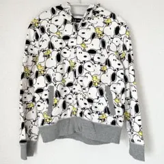 GAP ギャップ　PEANUTS ピーナッツ　スヌーピー　パーカー　総柄　160