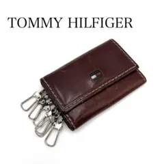 シ*ウ様 TOMMY HILFIGER トミーヒルフィガー 本革 6連 キーケーのサムネイル
