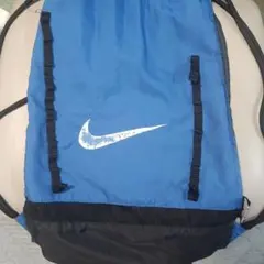 Nike ドローストリングバッグ 青/黒