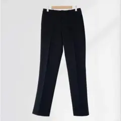 UNIQLO 感動パンツ　スリムストレート　丈標準　ブラック　64cm