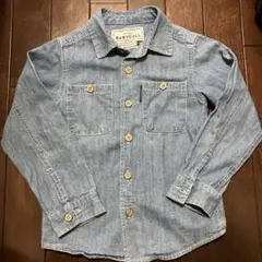 BABYDOLL デニムブルー 長袖シャツ