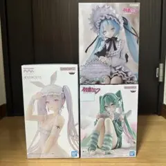 初音ミク、rurudo プライズフィギュア セット - メルカリ