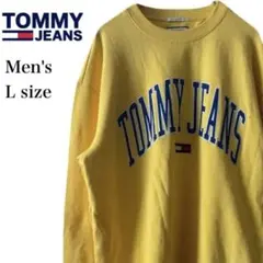 TOMMY JEANS トミージーンズ トレーナー スウェット メンズ L