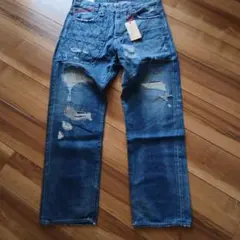 whizlimited サルエルデニムパンツ BEATJIVE サルエルパンツ メンズ デニム 股下深め エスニック