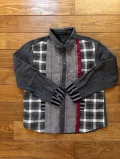 zūppa di zūccā チェック柄長袖シャツ 130