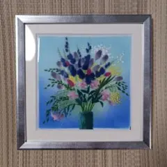 七宝焼　絵画　絵