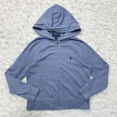現行タグ Y2K ポロ ラルフローレン ジップアップパーカー ポニー 短丈