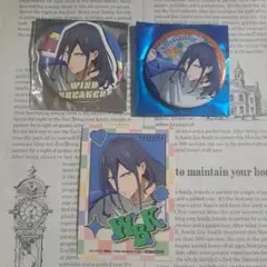 杉下　カラ鉄コラボ　缶バッチ　カード