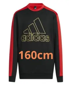 新品　adidas 裏ソフト起毛 カラーブロック クルー スウェット