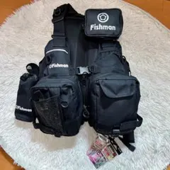 【おまけ付き】Fishman ゲームベスト カメラポーチ付き　フィッシュマンのサムネイル