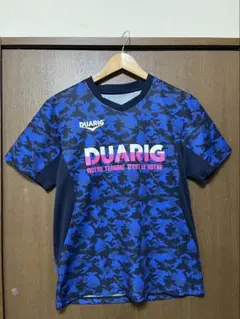 DUARIG 迷彩柄 青　ブルー　サッカーウェア