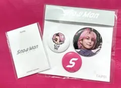 Snow Man 佐久間大介　POPUP台湾 台北　フォトカードC バッジ　限定