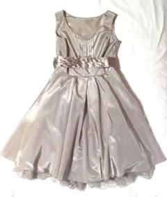 ドレス パール&リボン装飾付き