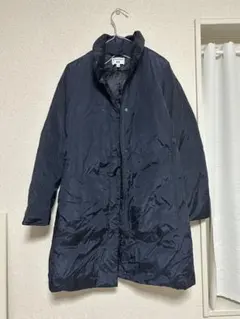 ユニクロ UNIQLO ダウンコート ロングコート ネイビー S