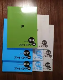 フォレスター 中学 理科・歴史・地理 セット