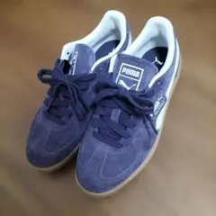 PUMA PALERMO パープル スエード スニーカー