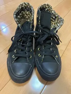 CONVERSE ALL STAR レオパード 豹柄 ブラック ハイカット 廃盤