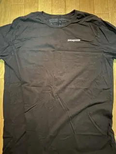 patagonia Tシャツ 黒色 ロゴ入り