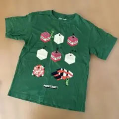 美品　UT 男の子グリーン Tシャツ 140cm マインクラフト　マイクラ