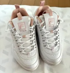 フィラ ディスラプター2ホワイトピンクFILADisruptorIl23.0cm