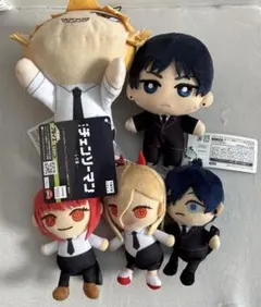 チェンソーマン マスコットBC ぬいぐるみなど　5点セット