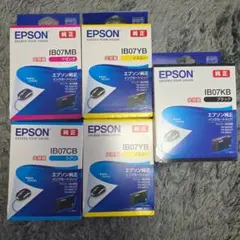 EPSON インクカートリッジ IB02シリーズ4色セット - メルカリ