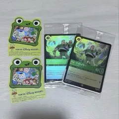 東京ディズニーランド限定 ディズニー ロルカナ プロモカード バズ