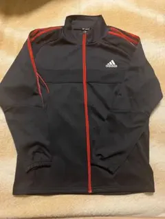 adidas CLIMALITEジャージ 160 Lネイビー レッド ジュニア