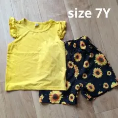 SHEIN 7Y ひまわりセットアップのサムネイル