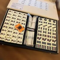 廃盤 付属品完備 高級麻雀牌 白虎 麻雀 マージャン 麻雀牌 大洋化学