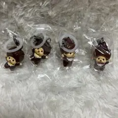 モンチッチ めじるしアクセサリー2 2種4点セット　ガチャ