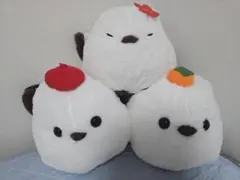 「新品タグ付き」ふくふくシマエナガ秋色びよりビッグぬいぐるみ　全3種セット②
