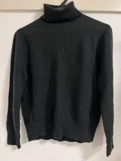 Polo by Ralph Lauren ブラックタートルネック L