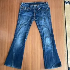 True Religionトゥルーレリジョン フレアパンツ デニム サイズ25