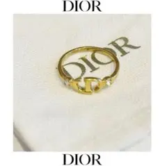 Dior ゴールドリング Dロゴ付きのサムネイル