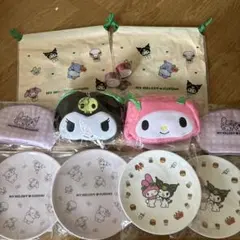 モスバーガー福袋　クロミ　マイメロ　グッズのみ マスキングテープ2個付きサンリオ
