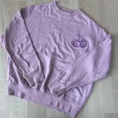 KIRSH チェリー刺繍 オーバーサイズスウェット 1