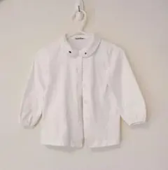 familiar [ホワイト シャツ 長袖 90]