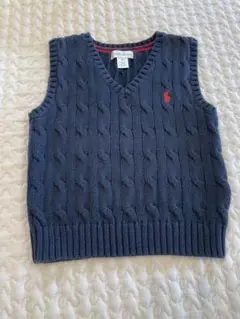 ラルフローレン　Vネックベスト