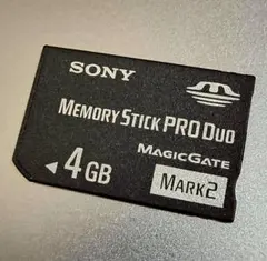 SONY メモリースティック PRO Duo 4GB MARK2