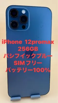 iPhone 12 Pro Max 256GB パシフィックブルー SIMフリー