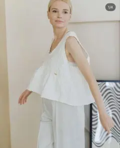 7/12まで！値下げ】LINKABLE スタージャガードトップスイエロー - メルカリ