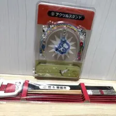 スヌーピー　アクリルスタンド　箸＆箸置き　サンリオ　当たりくじ