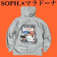 SOPH.×マラドーナ×MARADONA THE FALL スウェット パーカー