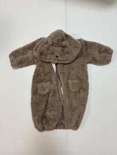 クマのフード付きフリースアウター　50〜70cm