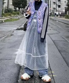 Alley by wclosetベスト/nugu mecherie GRL GU