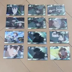 忍たま乱太郎 ウエハース クリアカード12枚セット